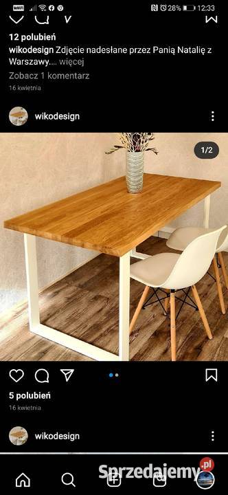 Stół Biurko Loft Warszawa sprzedam