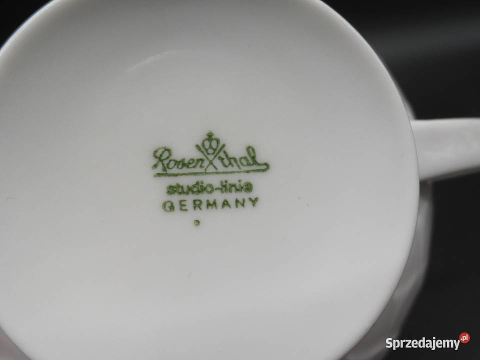 Bulionówka porcelanowa Rosenthal Lotus Platinum Raszków