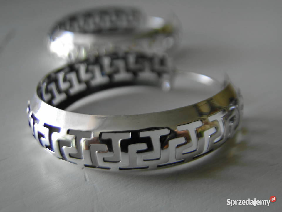 Zjawiskowe kolczyki srebro 925 Warszawa sprzedam