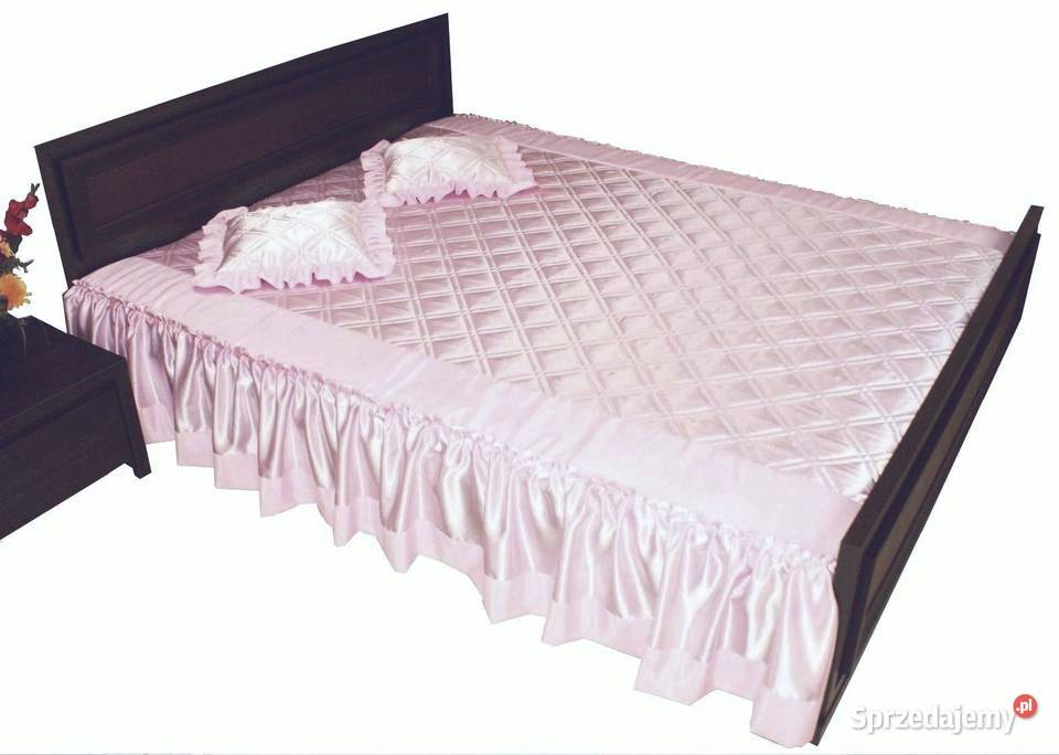 Stylowa narzuta na łóżko DELIKATNY RÓŻ sprzedam