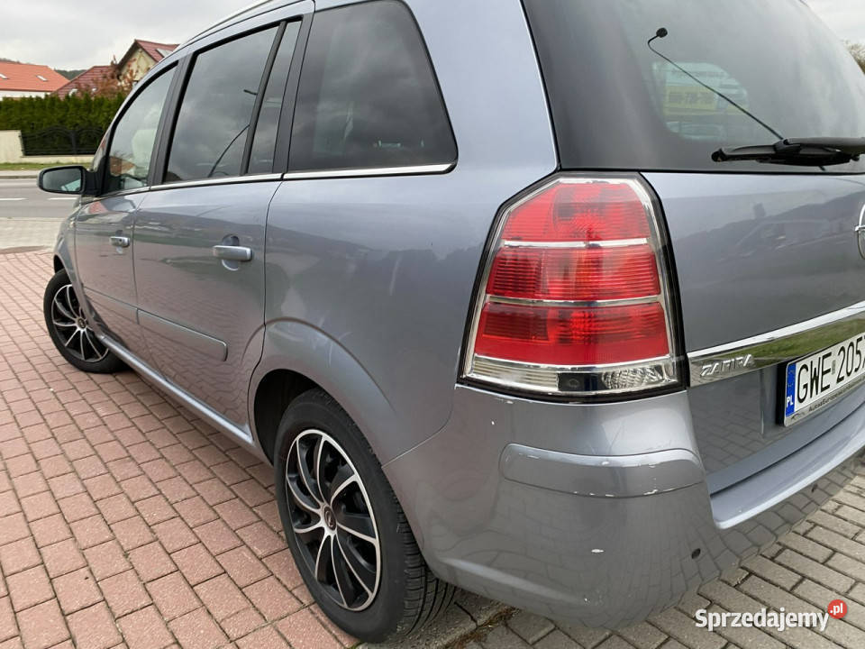 Opel Zafira 16 Benzyna7 miejsc10 105KM Wejherowo sprzedam