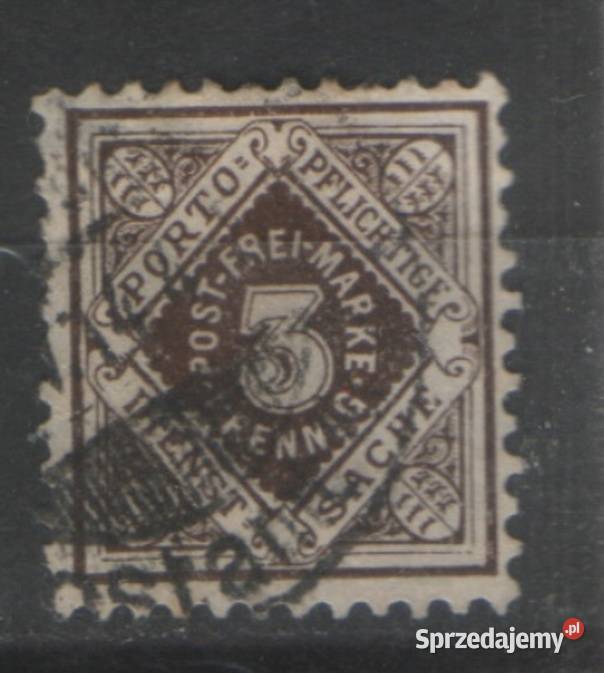 Zn Wurttemberg Mi 105 kas 1896 Gliwice