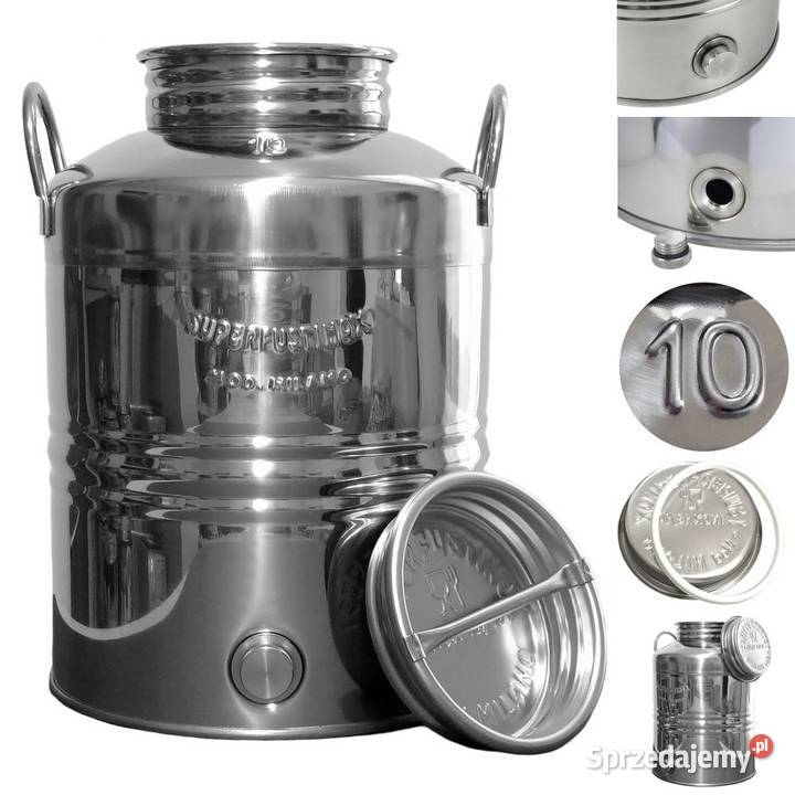 Beczułka beczka stal kwasówka inox antałek bańka sprzedam