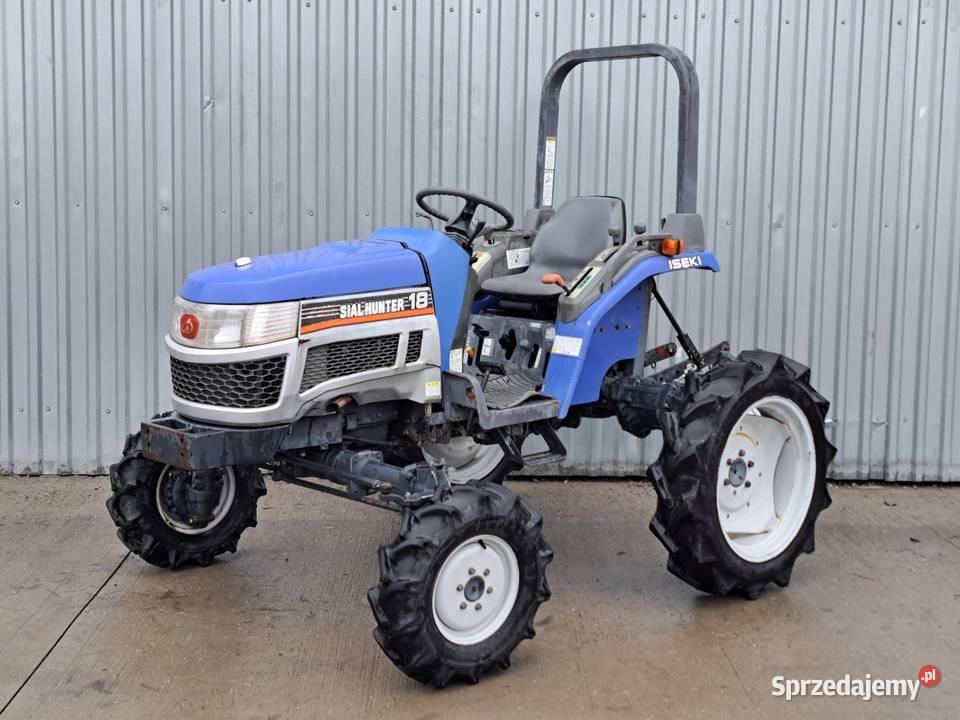 Traktorek traktor ISEKI TH18F 18 44 Wspomaganie Małuszyn