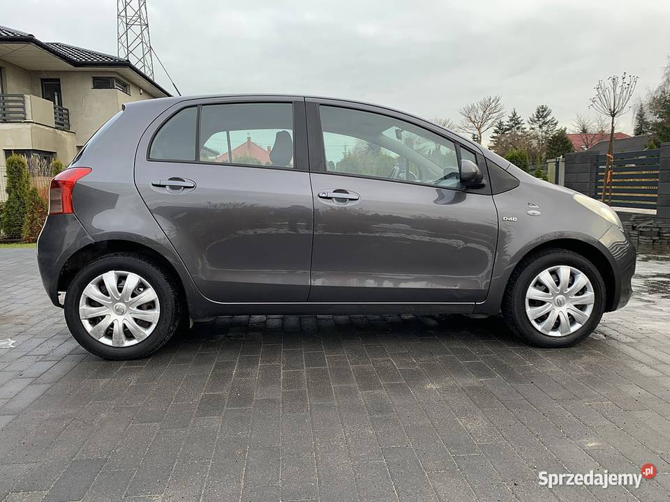 Toyota Yaris 14 D4D 2008 r Opłatach Samochody osobowe mazowieckie Płock