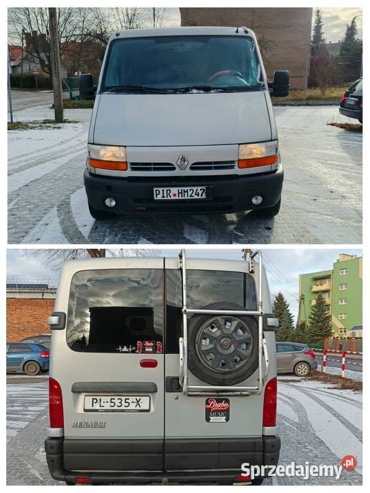 Camper van Renault Master Rok produkcji 2001 Samochody osobowe Wołów