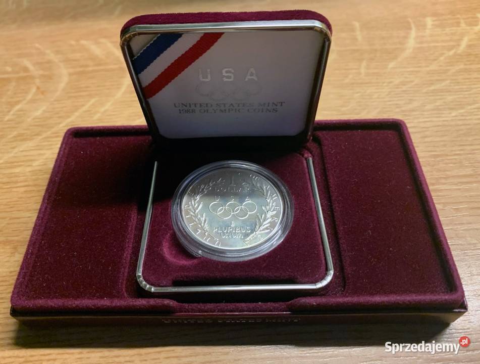 MONETA USA 1 dolar 1988 Letnie Igrzyska sprzedam