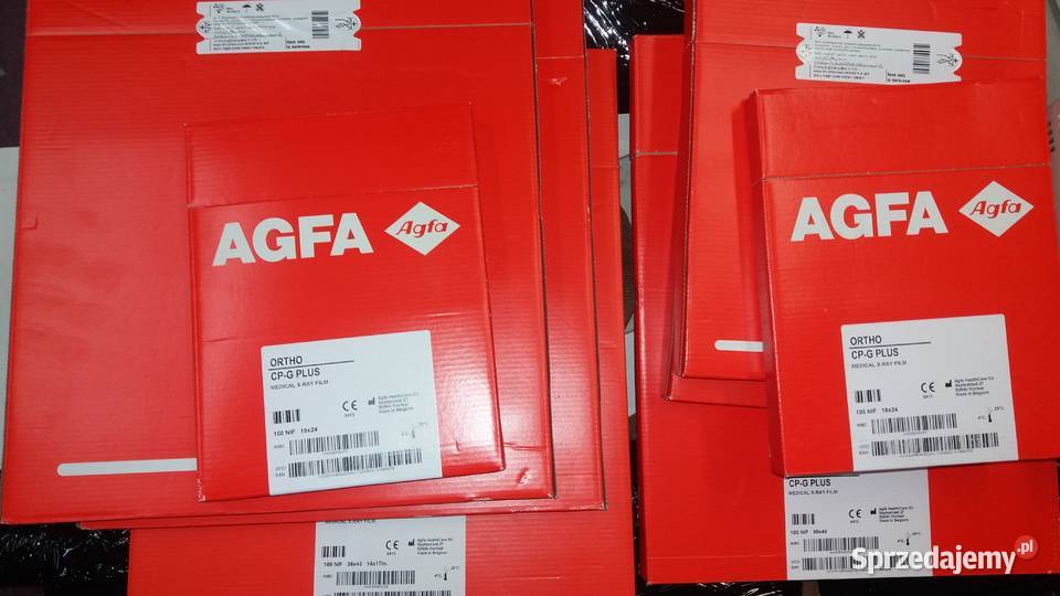 Klisze błony do zdjęć RTG Agfa Ortho CpG Plus Pozostałe Lublin