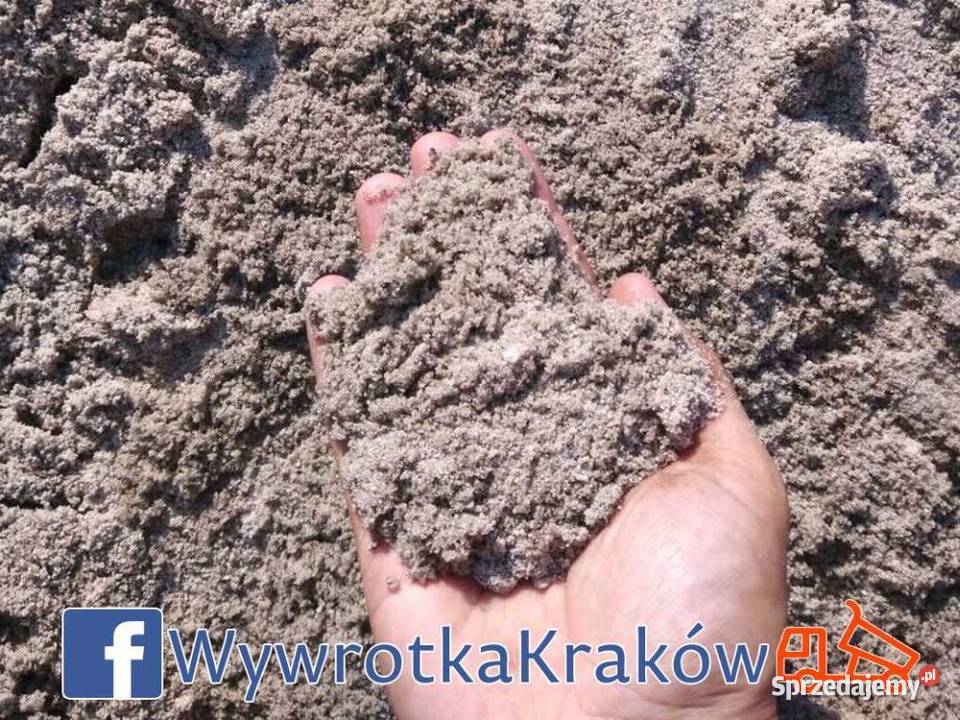 PIASEK siany gruby szary żółty BETON ZAPRAWA małopolskie Zielonki