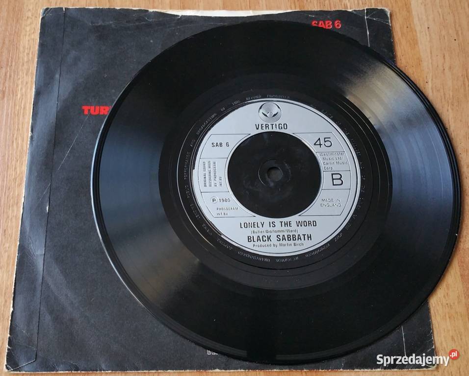 Black Sabbath Turn Up The Night 7zUK Kraków