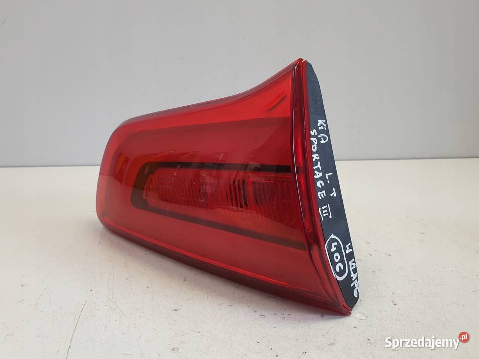 LAMPA LEWA Kia Sportage III LIFT TYLNA lewy tył osobowe Lampy tylne Chełm sprzedam