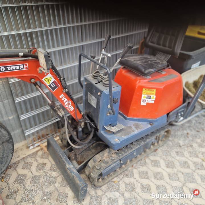 mini koparka everun Yanmar dolnośląskie Bolesławiec sprzedam