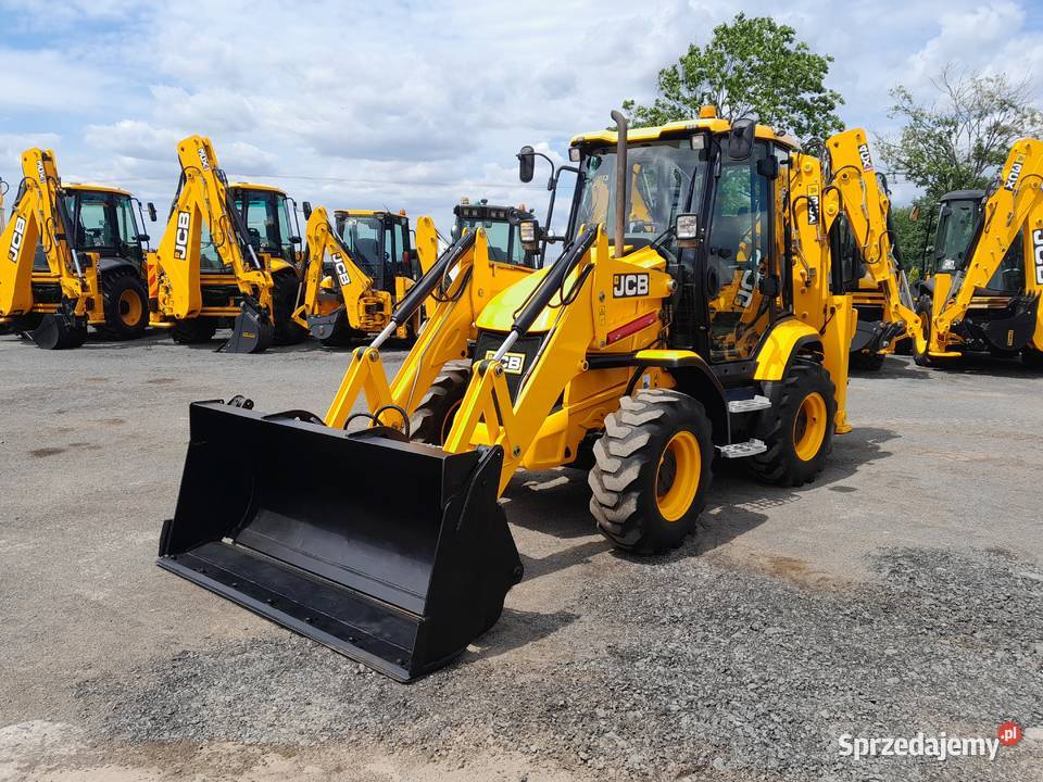 JCB 3CX COMPACT 2018R 2CX KOPARKOŁADOWARKA Kabina Krotoszyn sprzedam