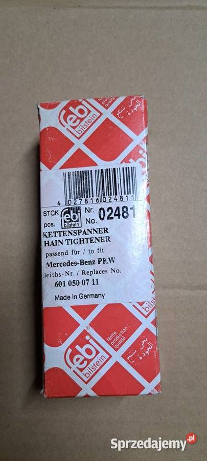 Napinacz łańcucha rozrządu 6010500711 Mercedes osobowe Luzino