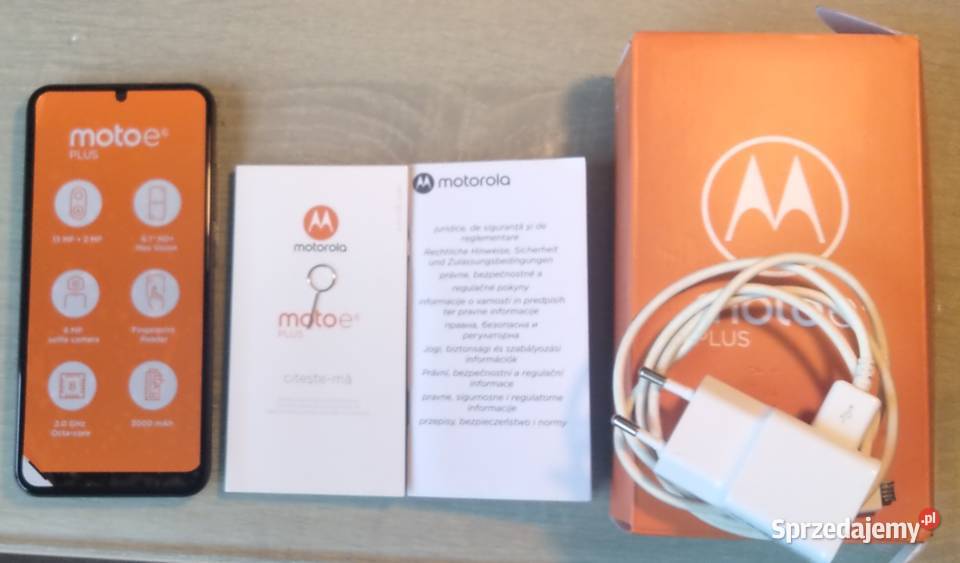 Motorola e6 XT20252 komplet pudełko ładowarka Wrocław