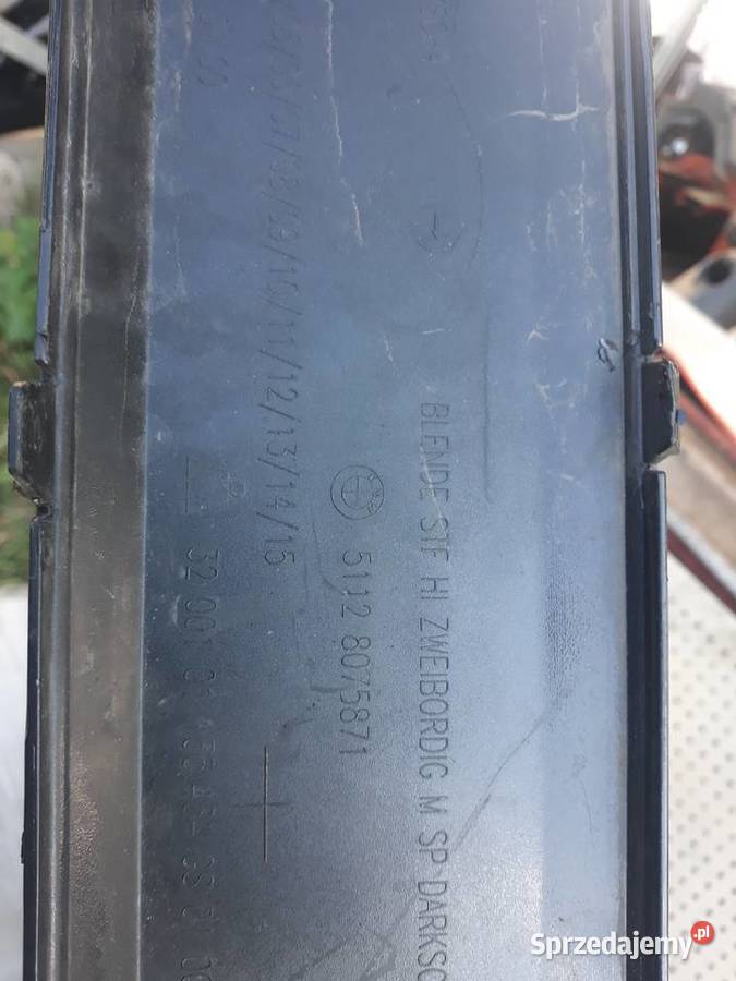 BMW X1 F48 MPAKIET DYFUZOR SPOILER ZDERZAKA TYŁ wielkopolskie sprzedam