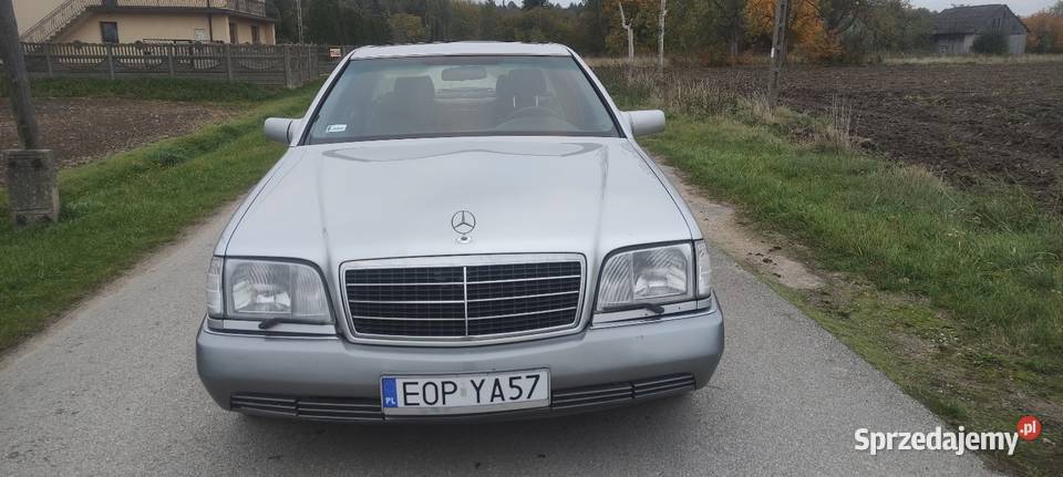 Zdrowy Mercedes W140 500SE 326 z LPG 1991r Rok produkcji 1991