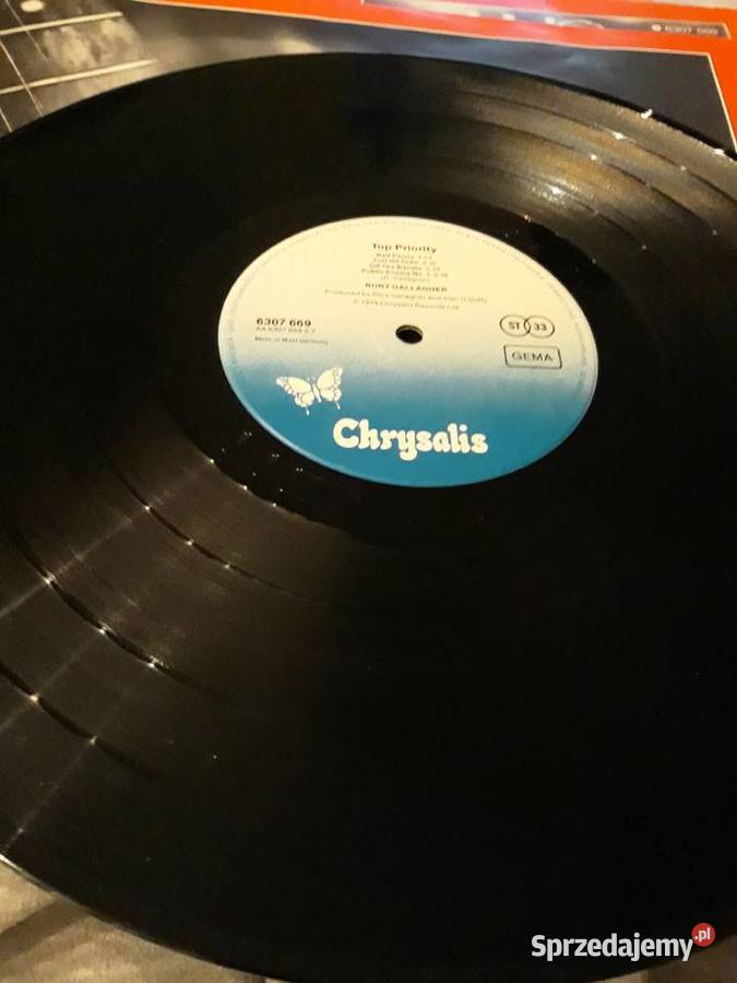 RORY GALAGHER Top Priority Chrysalis 1979
