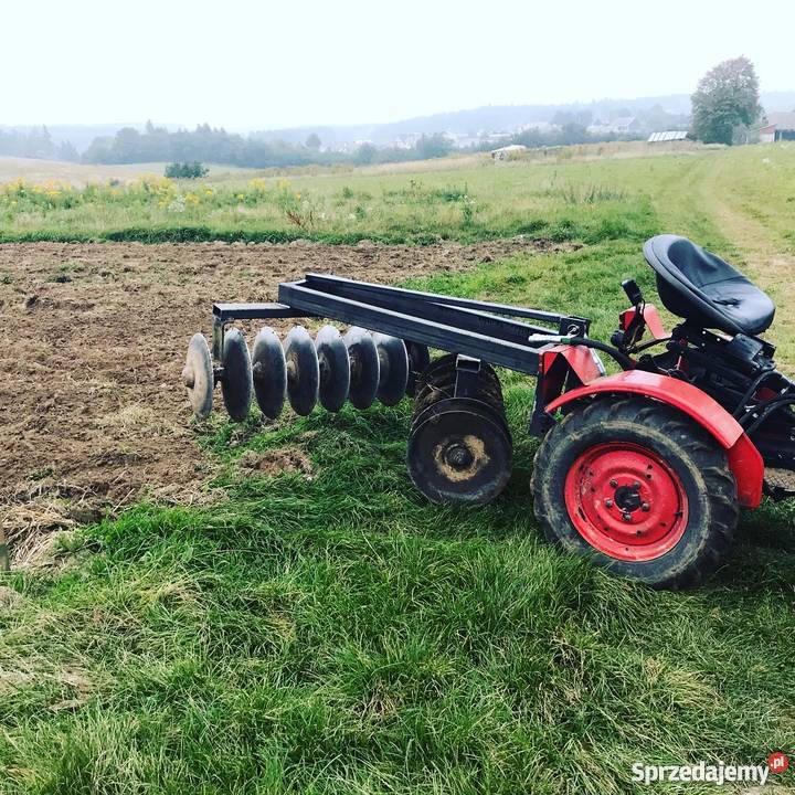 Brona talerzowa talerzówka do mini ciagnika mała nieuszkodzony sprzedam