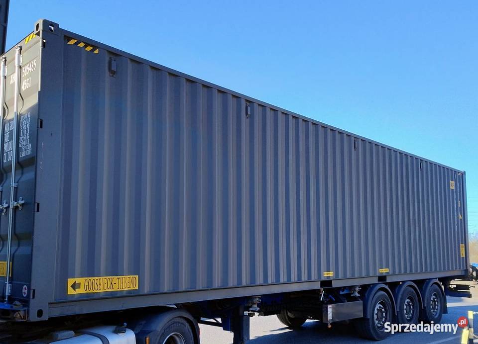 12m 40HC Kontener morski double door Nowy