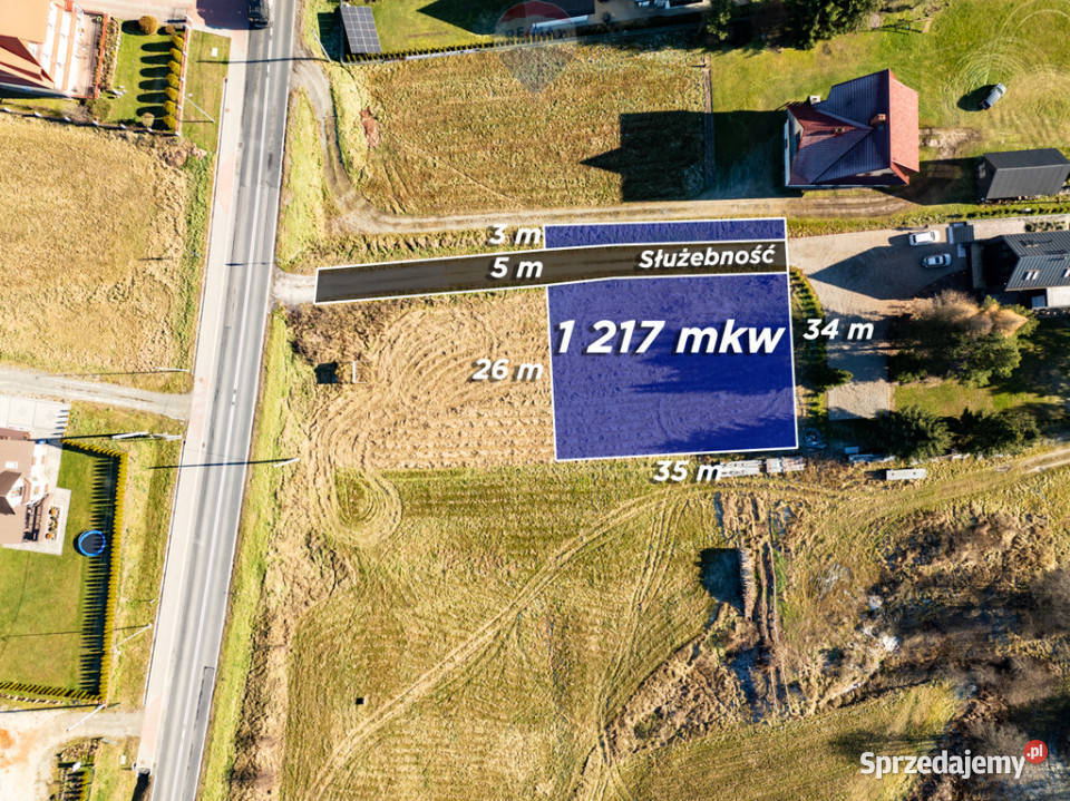 Działka budowlana Jabłonka sprzedam