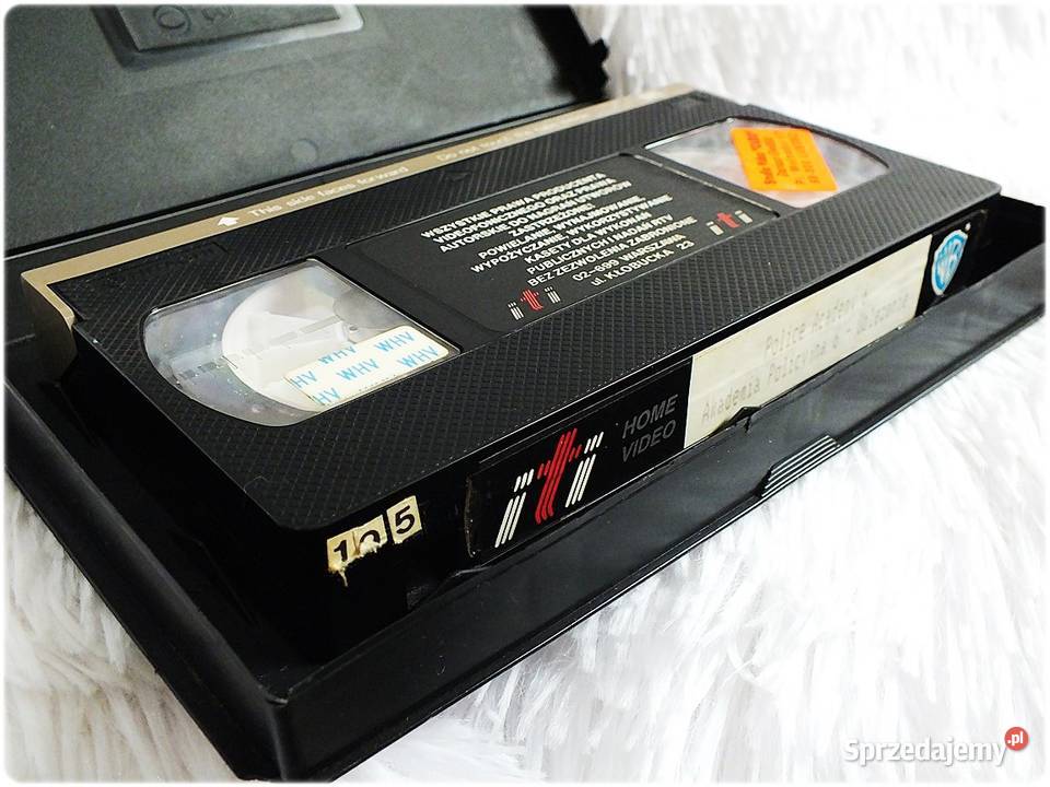 Kaseta VHS Film Akademia Policyjna 6 Film na lubuskie Żary