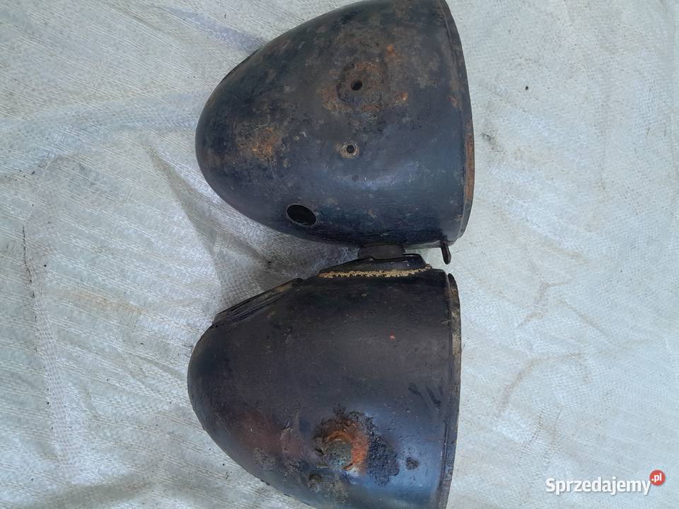 Metalowa lampa przednia wsk Świerzawa