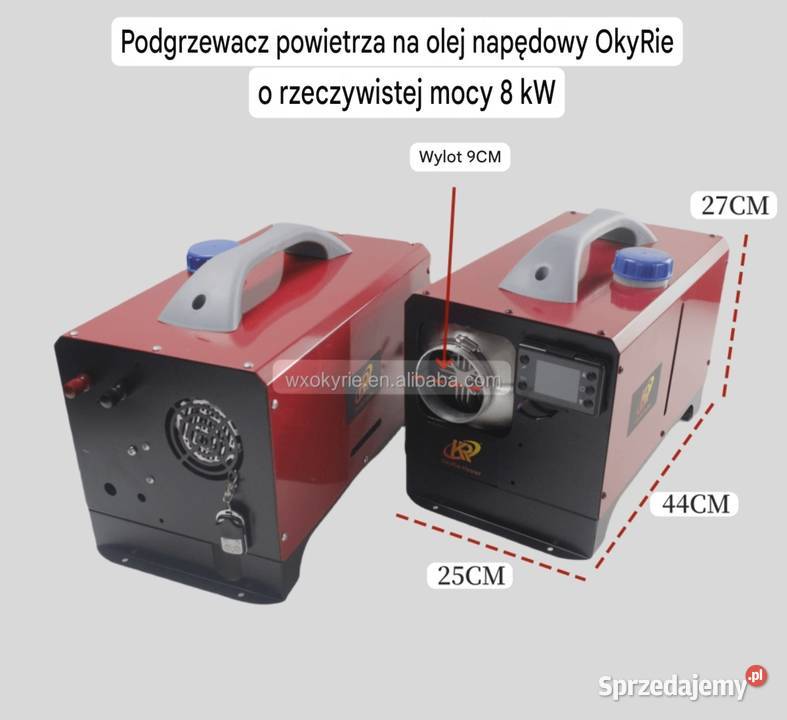 Webasto 8 kW ze sterowaniem na kartę SIM mazowieckie Zbuczyn