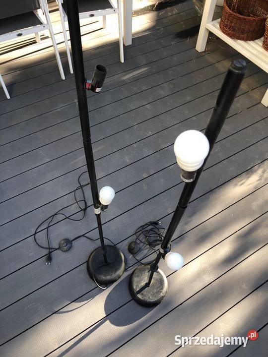 Ikea dwie lampy stojące Oświetlenie