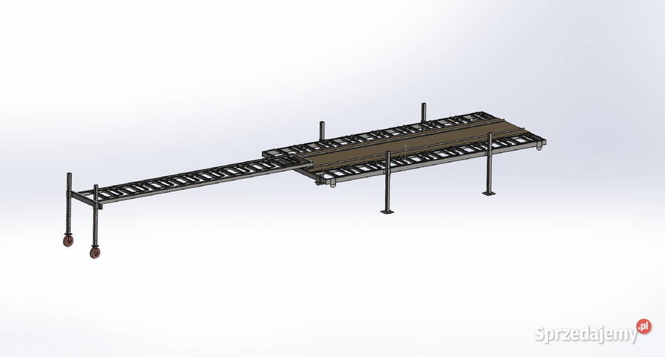 Platforma mobilna rozsuwana do przewozu uli Odrowąż
