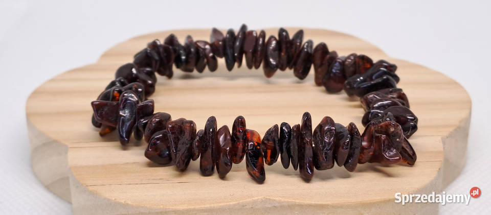 Bransoletka z bursztynu bursztyn bałtycki Warszawa