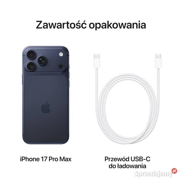 Smartfon APPLE iPhone 17 Pro 5G 256GB 69 120Hz Żywiec sprzedam