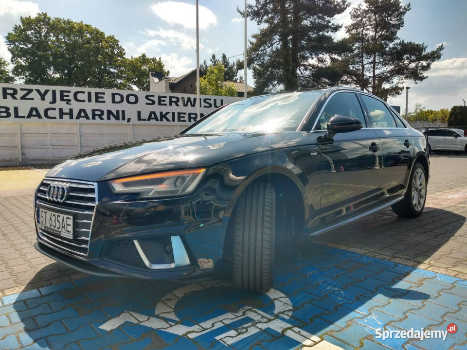 Audi A4 Avant samochód krajowy 2 KPL OPON czarny Tychy