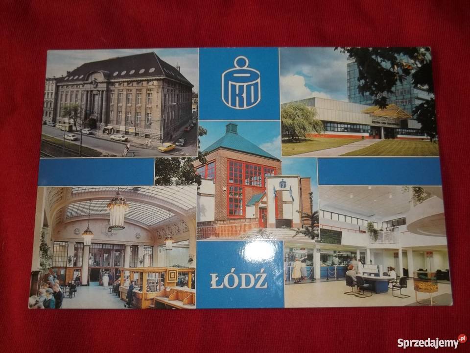 PocztówkaPolskie Kartki Pocztowe Pocztówki i karty telefoniczne łódzkie Łódź
