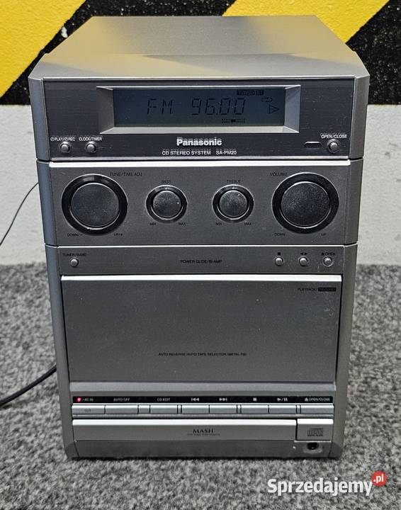 Wieża stereo Panasonic SAPM20 wysyłka Kraków