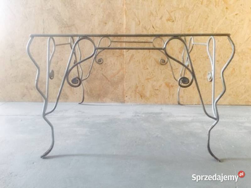 Ława stół ręcznie Kuta zdobiona Meble małopolskie Kraków