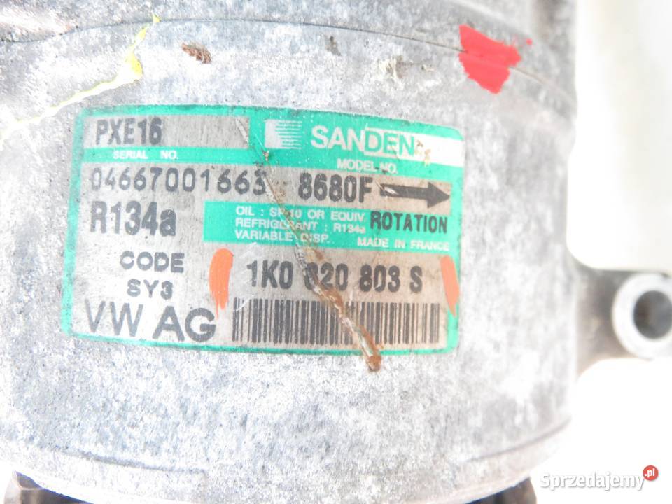 KOMPRESOR KLIMATYZACJI VW PASSAT B6 19 TDI