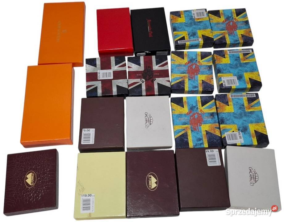 Pudełka portfelach Louis Vuitton itp zestaw mix Czeladź