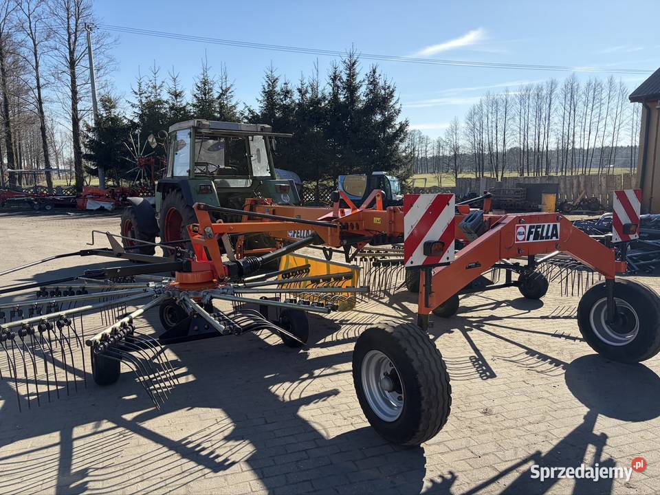 Zgrabiarka 2 karuzelowa Fella TS 801 8m Myszyniec