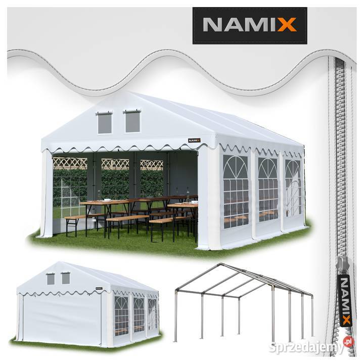 Namiot NAMIX COMFORT 6x6 imprezowy ogrodowy RÓŻNE KOLORY