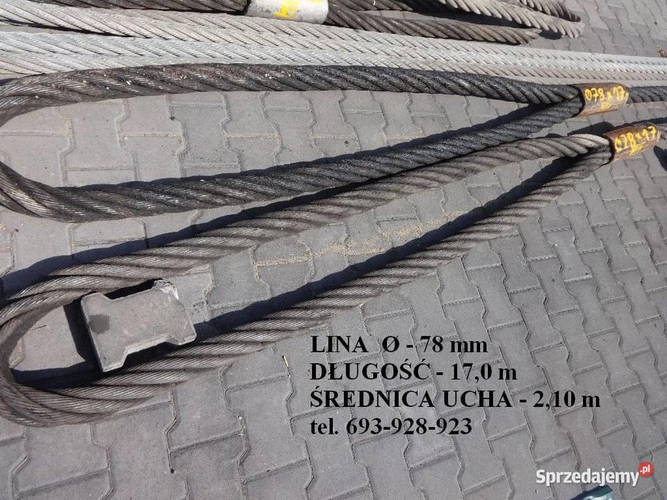 Lina stalowa do dźwigu Dąbrowa Górnicza