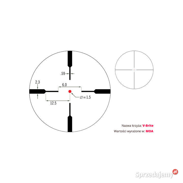 Luneta celownicza Vortex Crossfire II Hog Hunter
