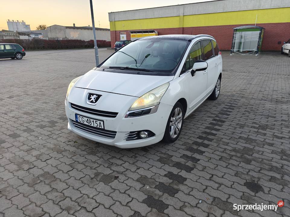 Peugeot 5008 20 HDI 150 ASR (kontrola trakcji) Grudziądz