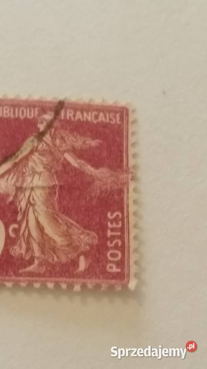 znaczek francuski z destrukt Kolekcje