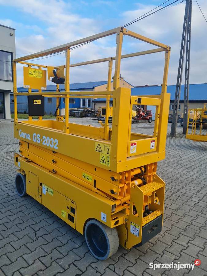 Podnośnik nożycowy elektryczny Genie GS2032 2016 Dąbrowa Tarnowska