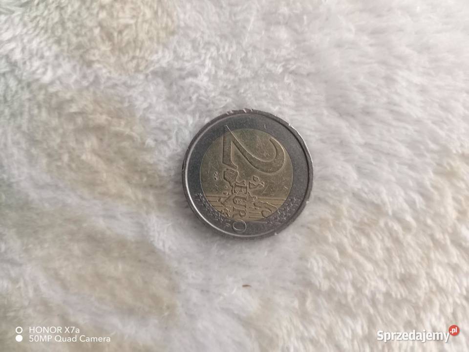 Kolekcjonerska moneta 2 euro 2002r Dante