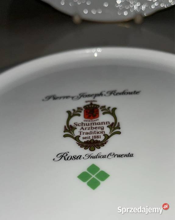 Patera Pierre Joseph Redoute Schumann Arzberg Gdańsk
