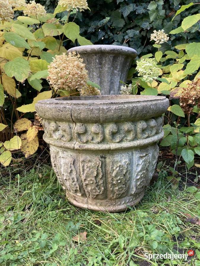 Betonowa donica zdobiona Kraków sprzedam
