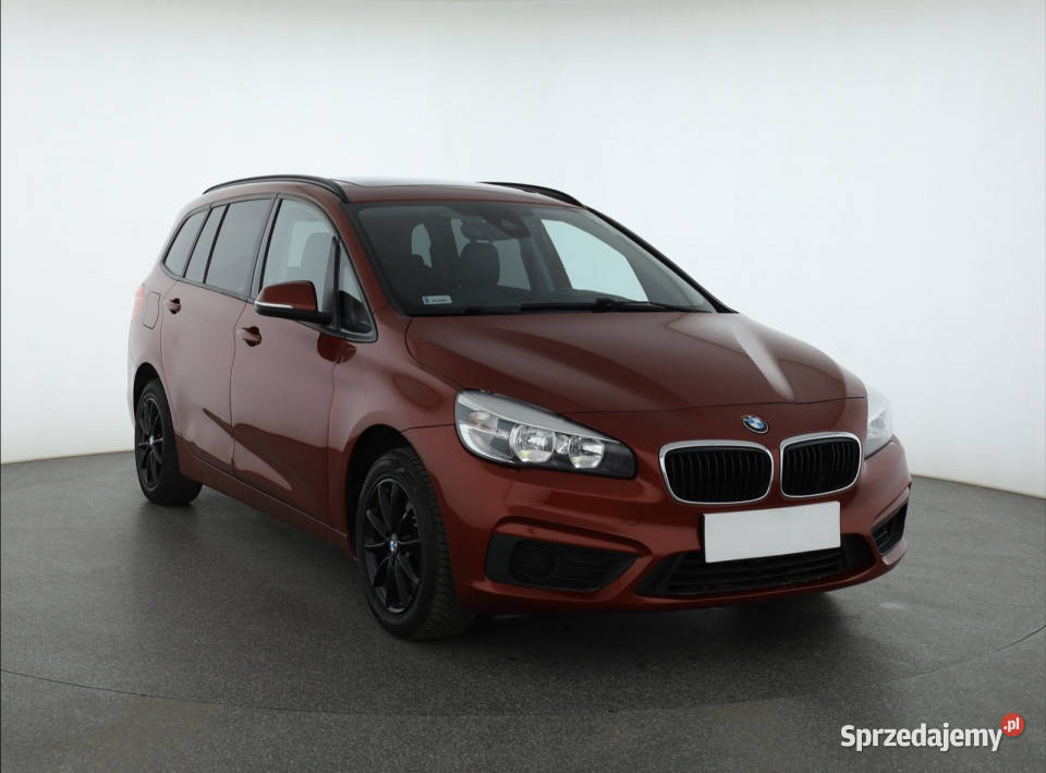 BMW 2 Gran Tourer 218d Gran Tourer czerwony śląskie Zabrze