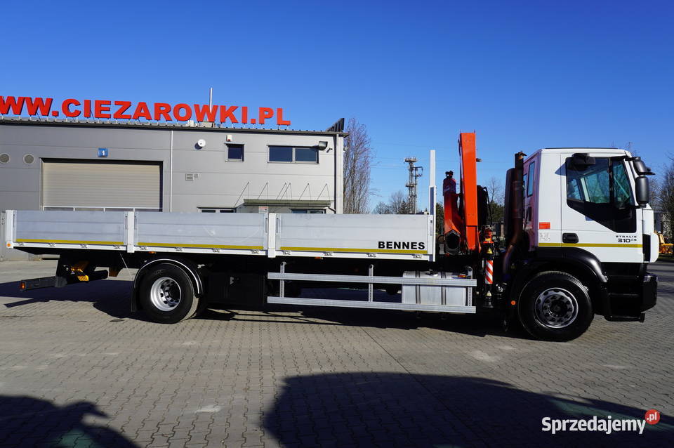 Iveco Stralis 19310 E6 Platforma 19 EPAL Fassi tempomat Dźwigi samochodowe Kraków